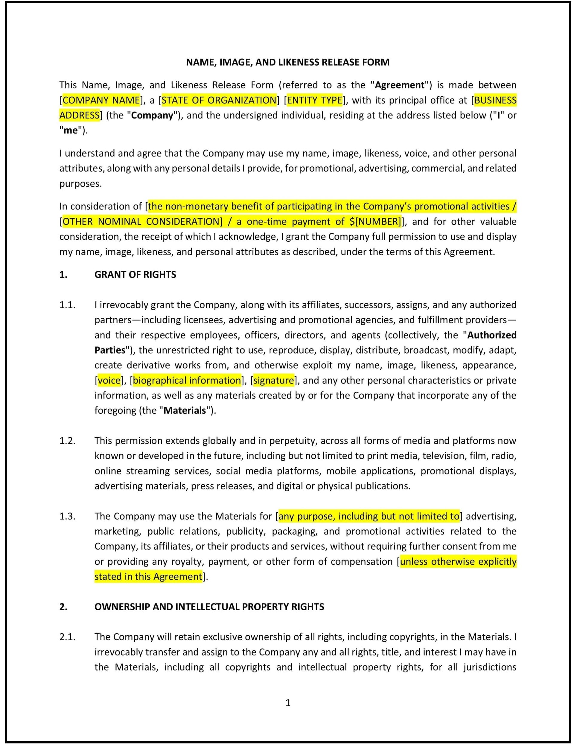Name--Image--and-Likeness-Release-Form--Texas--1-1