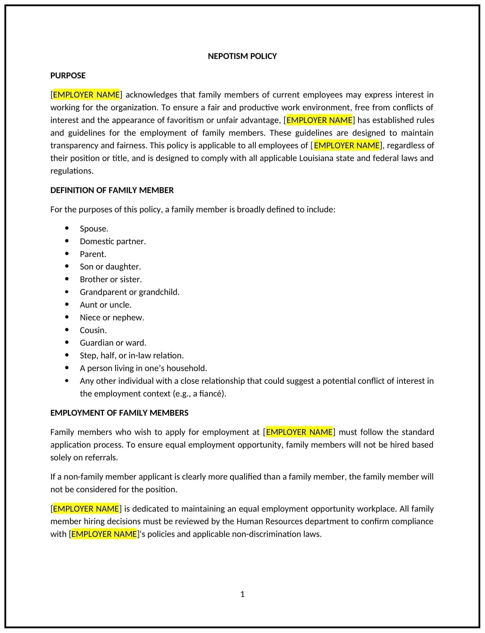 Nepotism-Policy--Louisiana--1-1-1