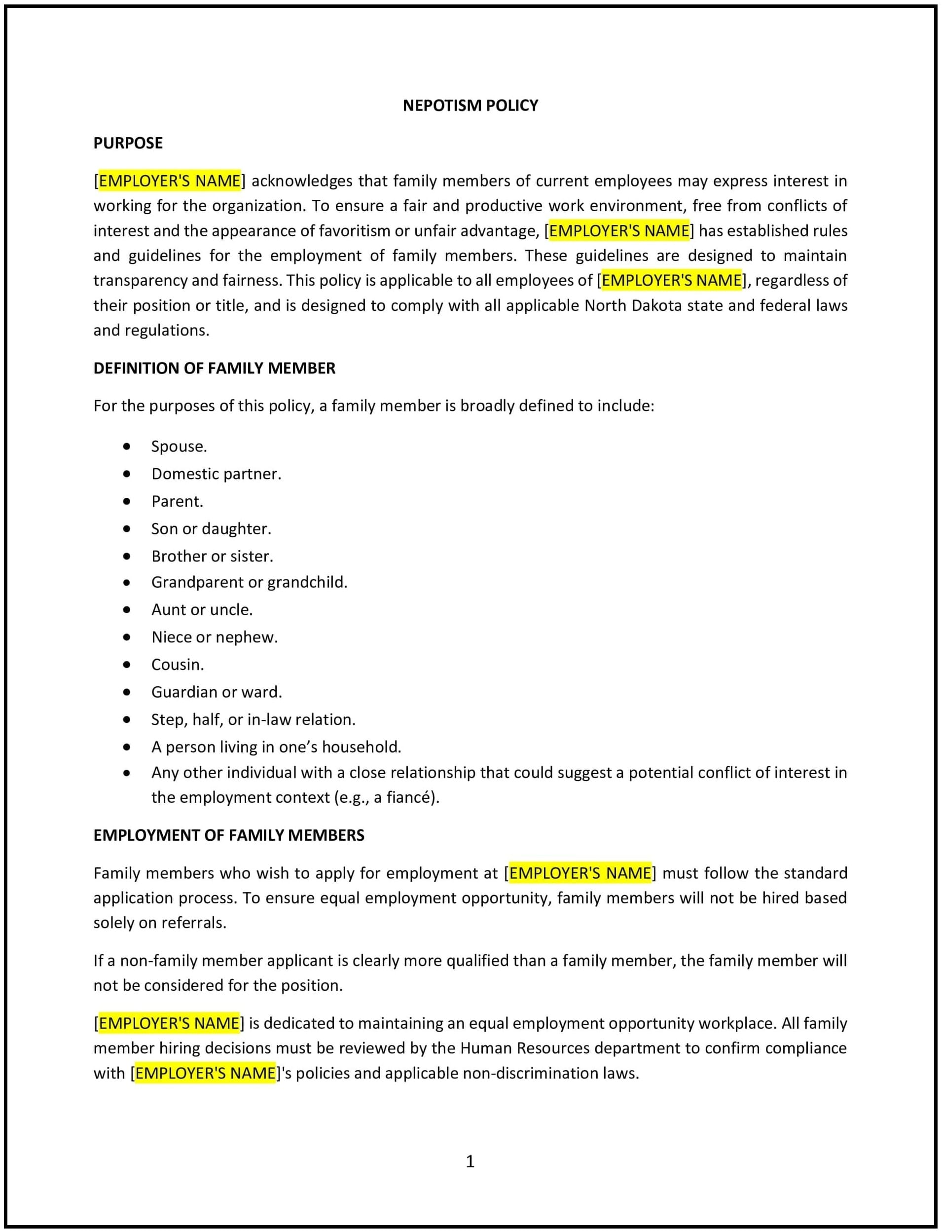 Nepotism-Policy--North-Dakota--1-1