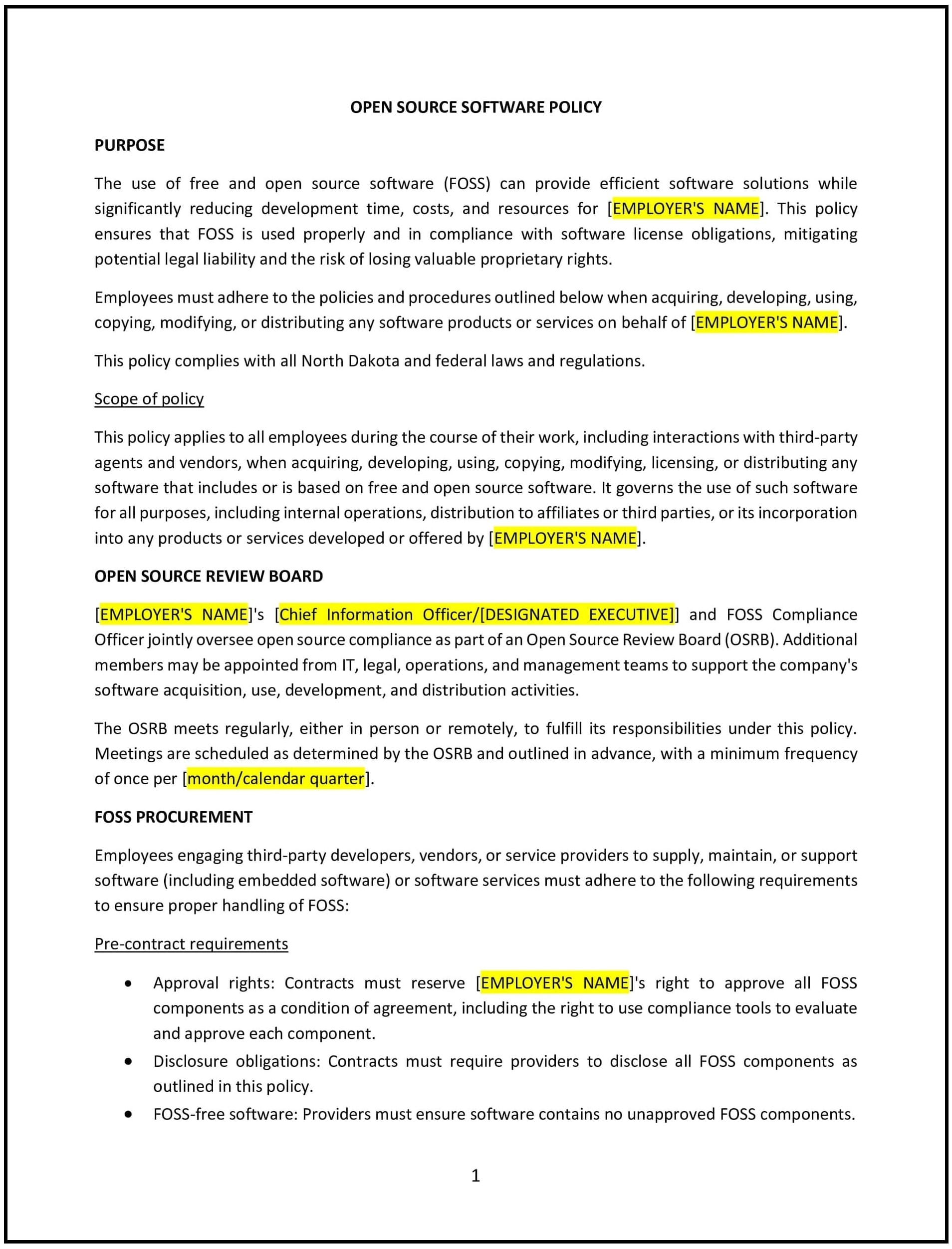 Open-Source-Software-Policy--North-Dakota--1-1