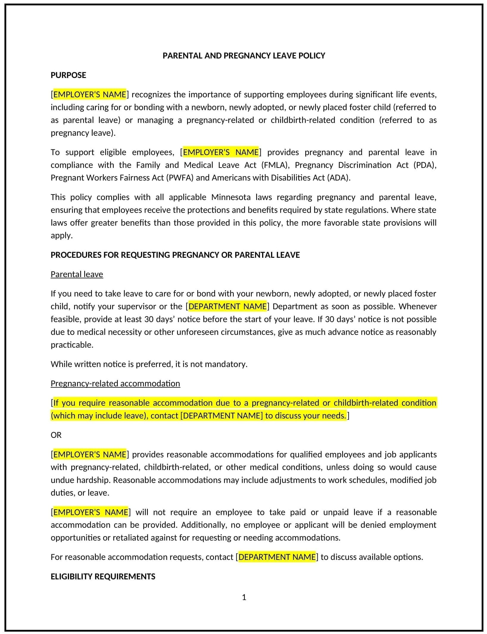 Parental-and-Pregnancy-Leave-Policy--Minnesota--1-1-1