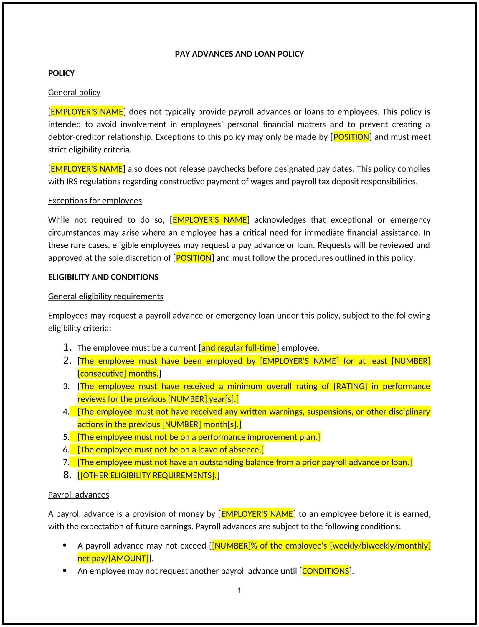 Pay-Advances-and-Loan-Policy--Michigan--1-1-1