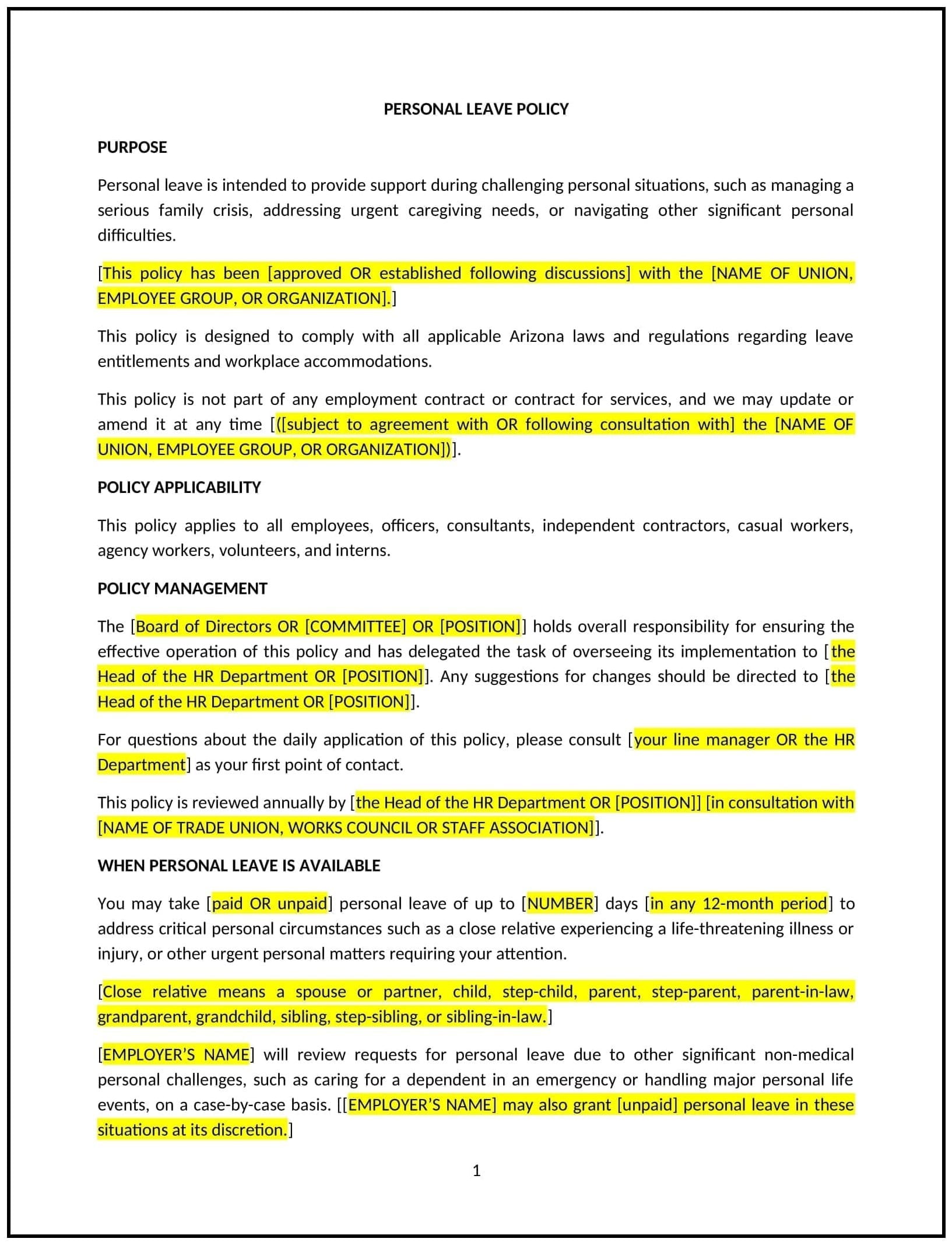 Personal-Leave-Policy--Arizona--1-1-1