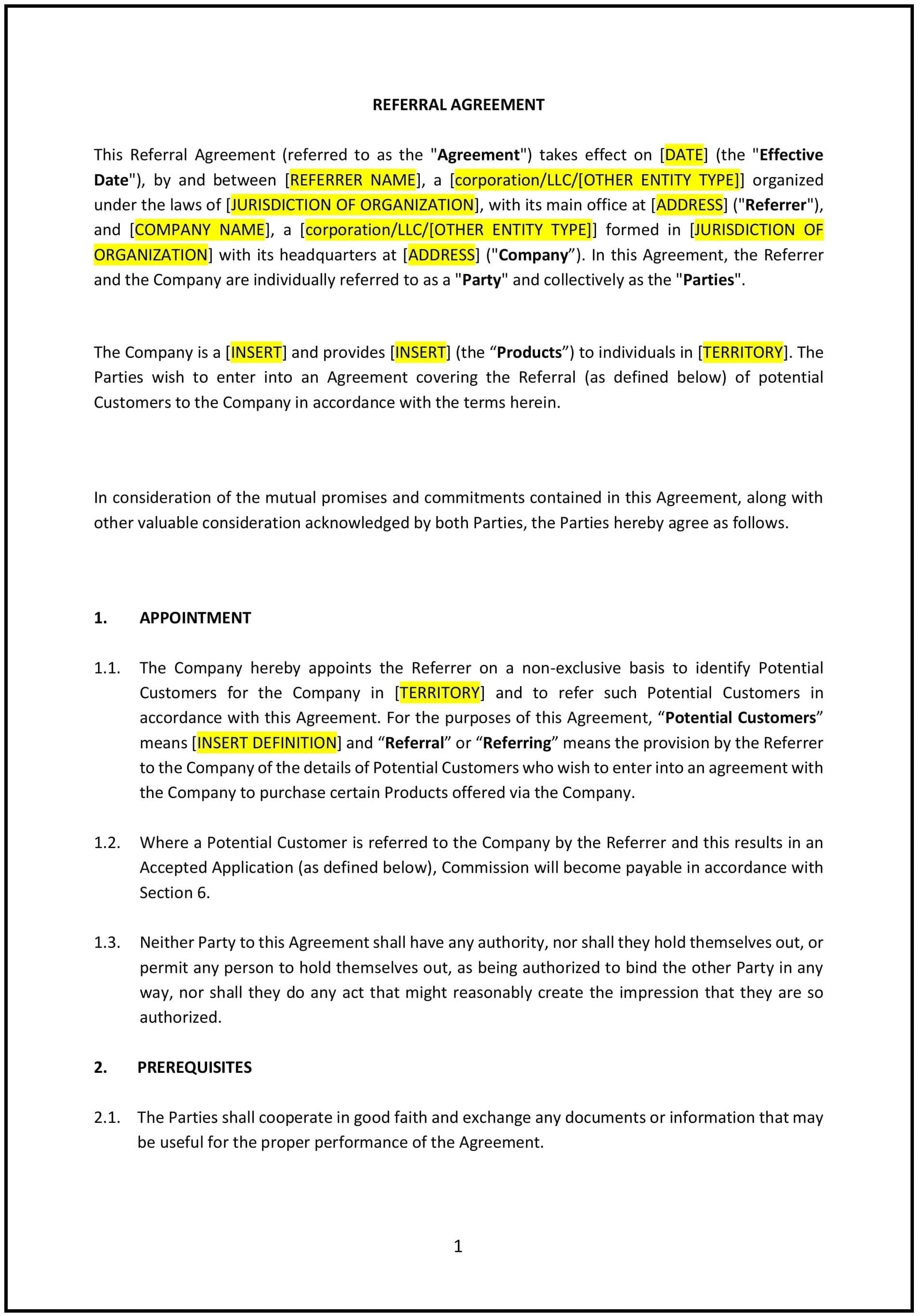 Referral-Agreement--South-Dakota--1-1