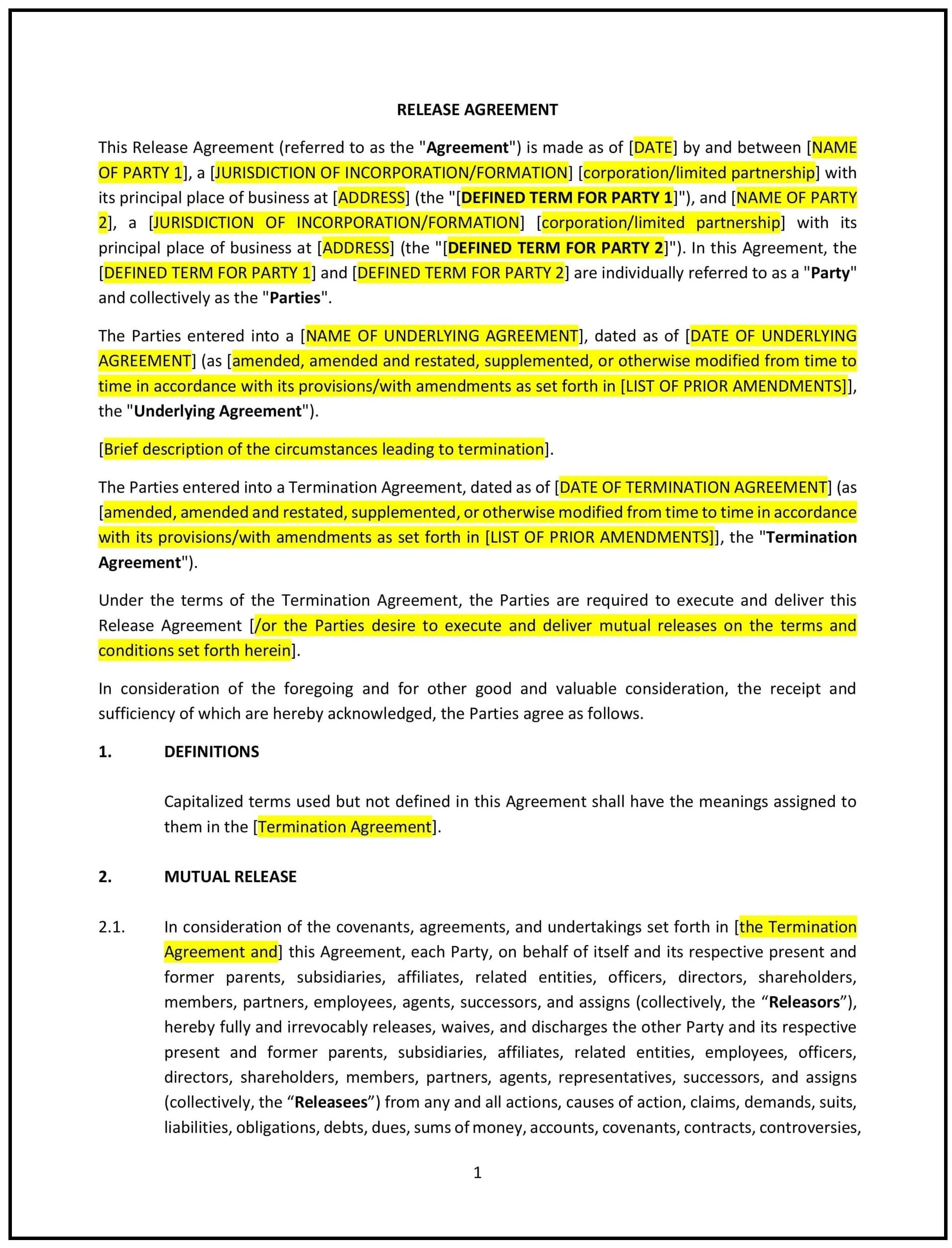 Release-Agreement--Mutual---Oklahoma--1-1