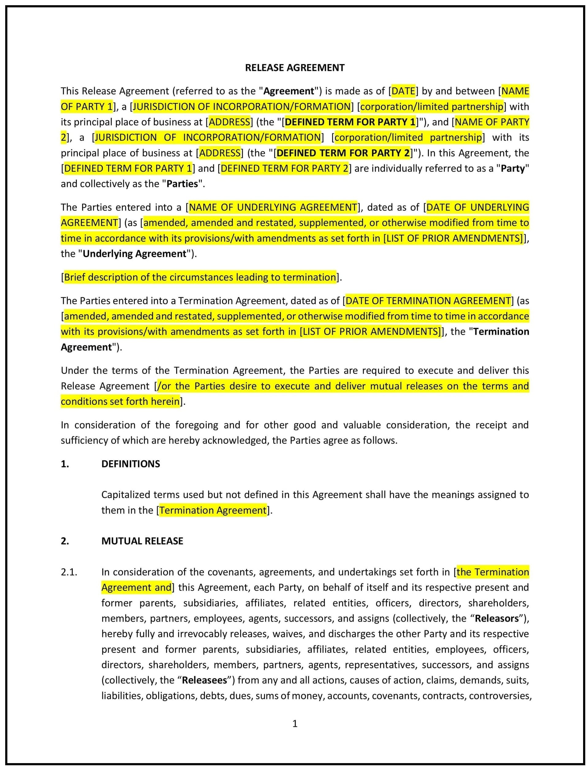 Release-Agreement--Mutual---Oregon--1-1