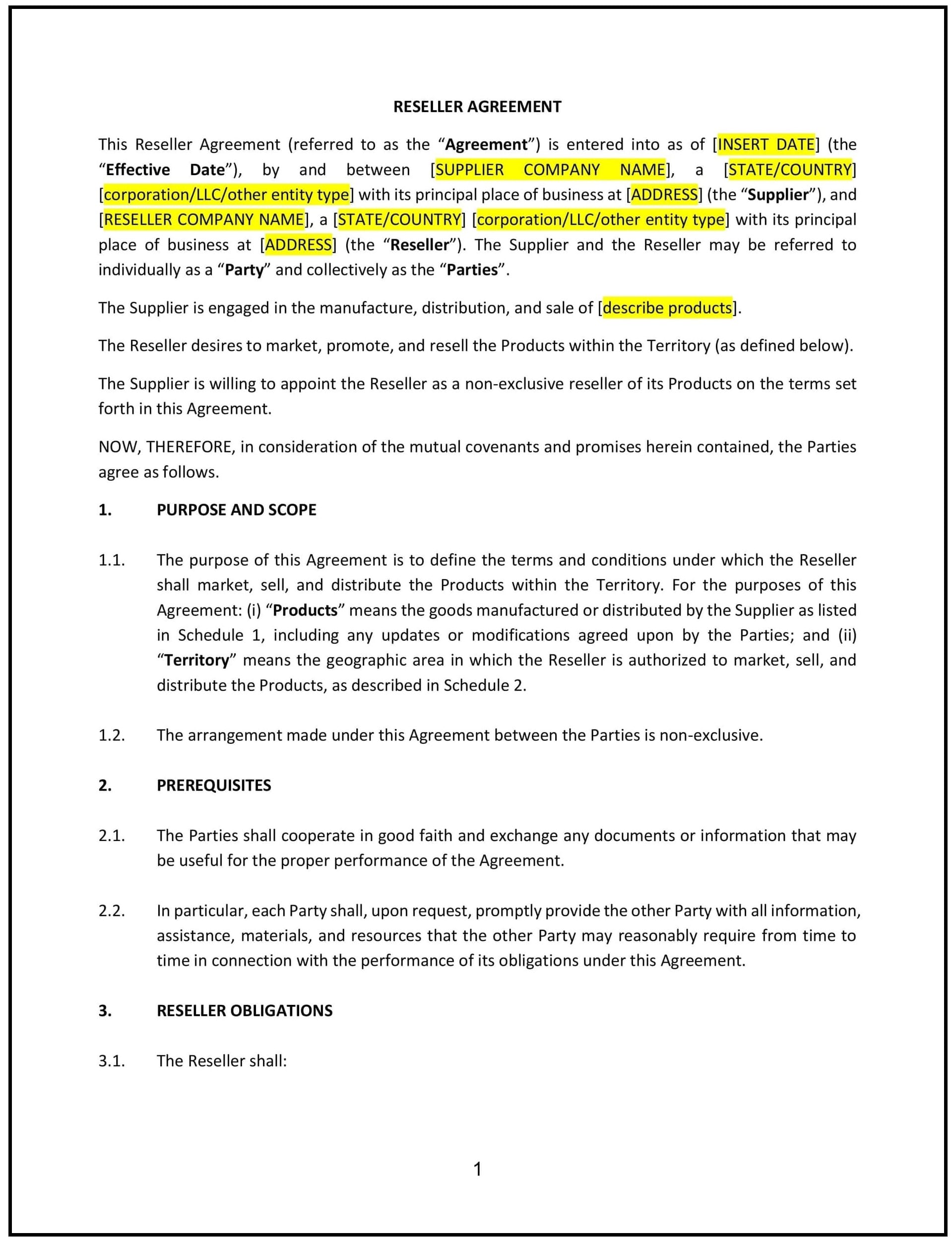 Reseller-Agreement--Colorado--1-1