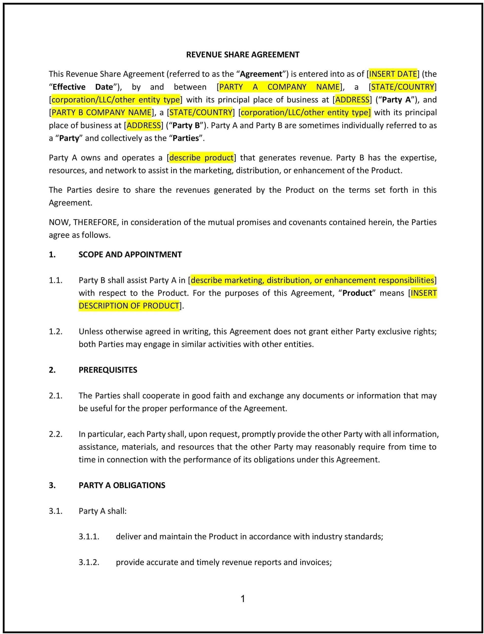 Revenue-Share-Agreement--Indiana--1-1