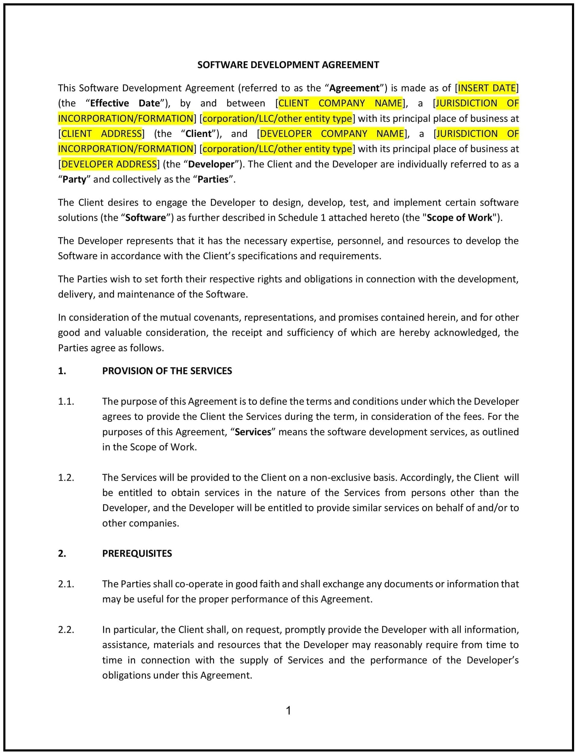 Software-Development-Agreement--Massachusetts--1-1