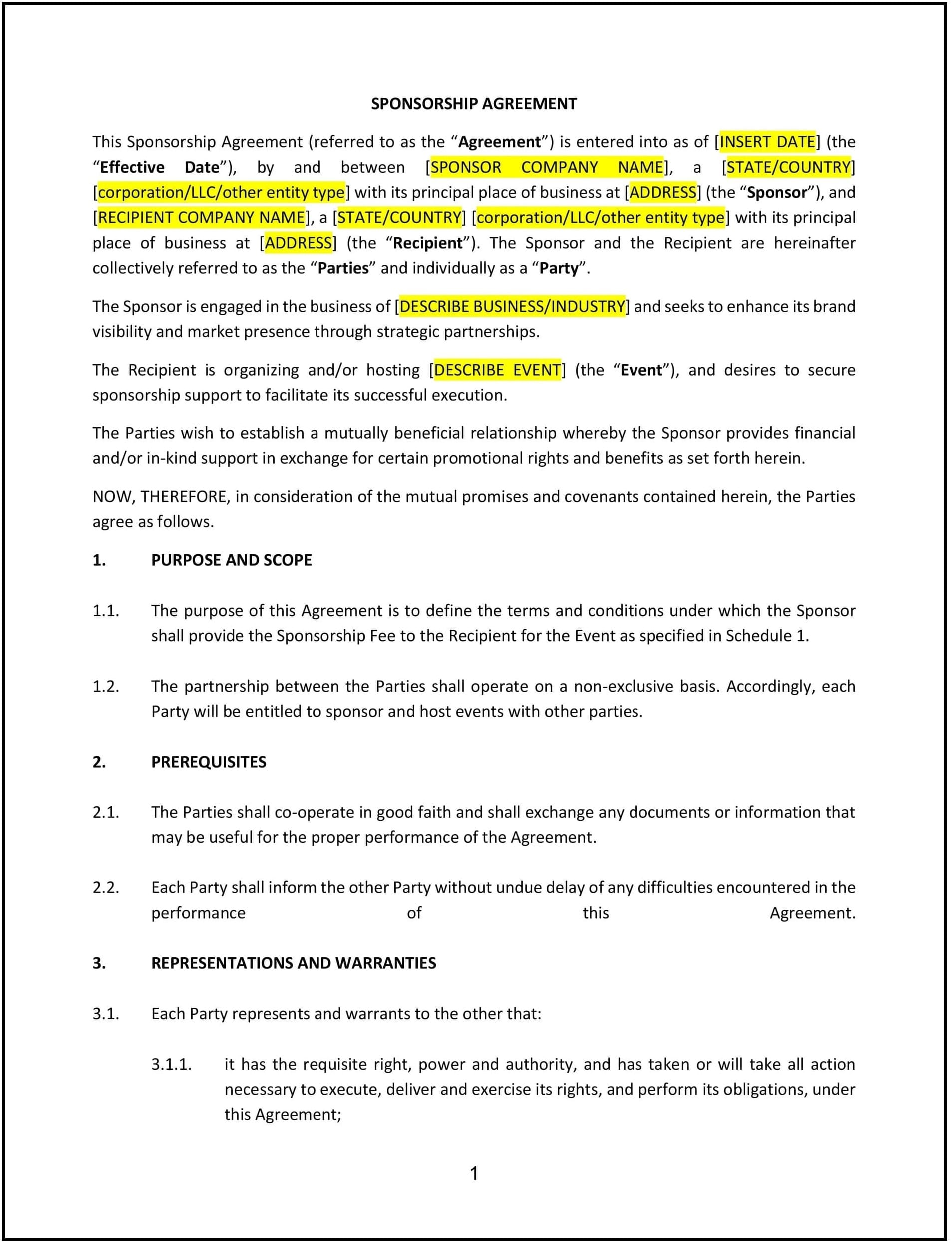 Sponsorship-Agreement--Nebraska--1-1