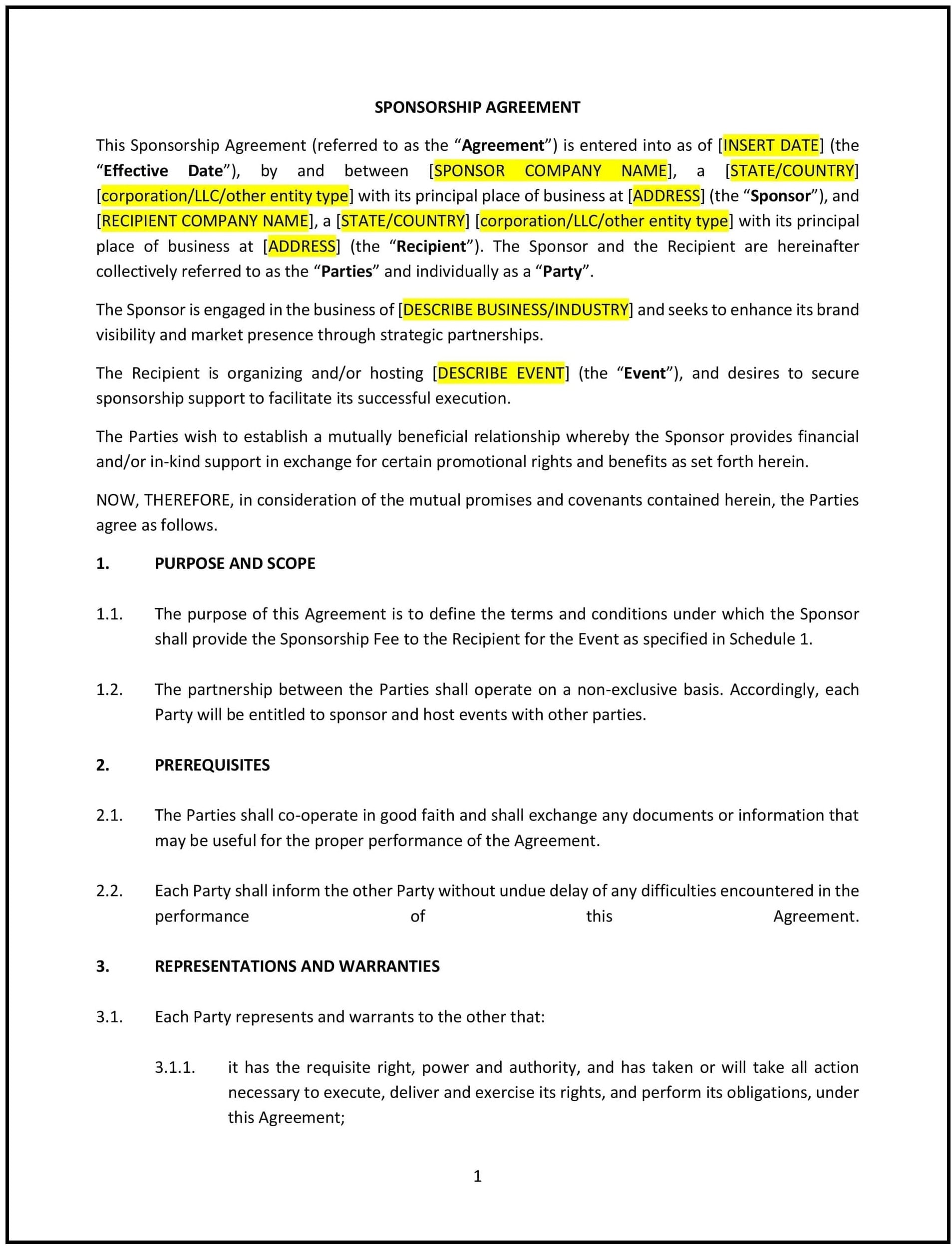 Sponsorship-Agreement--South-Dakota--1-1