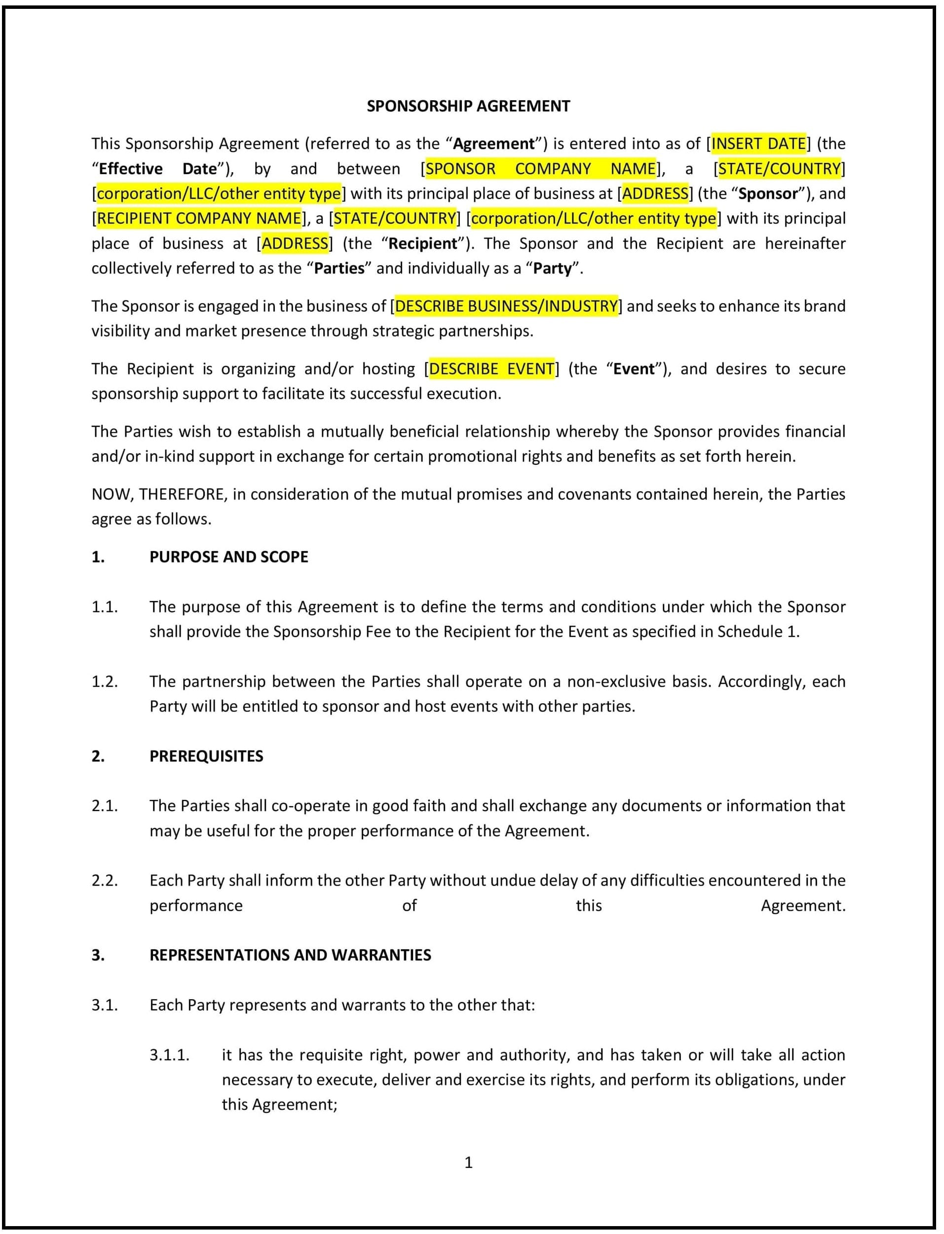 Sponsorship-Agreement--Wyoming--1-1