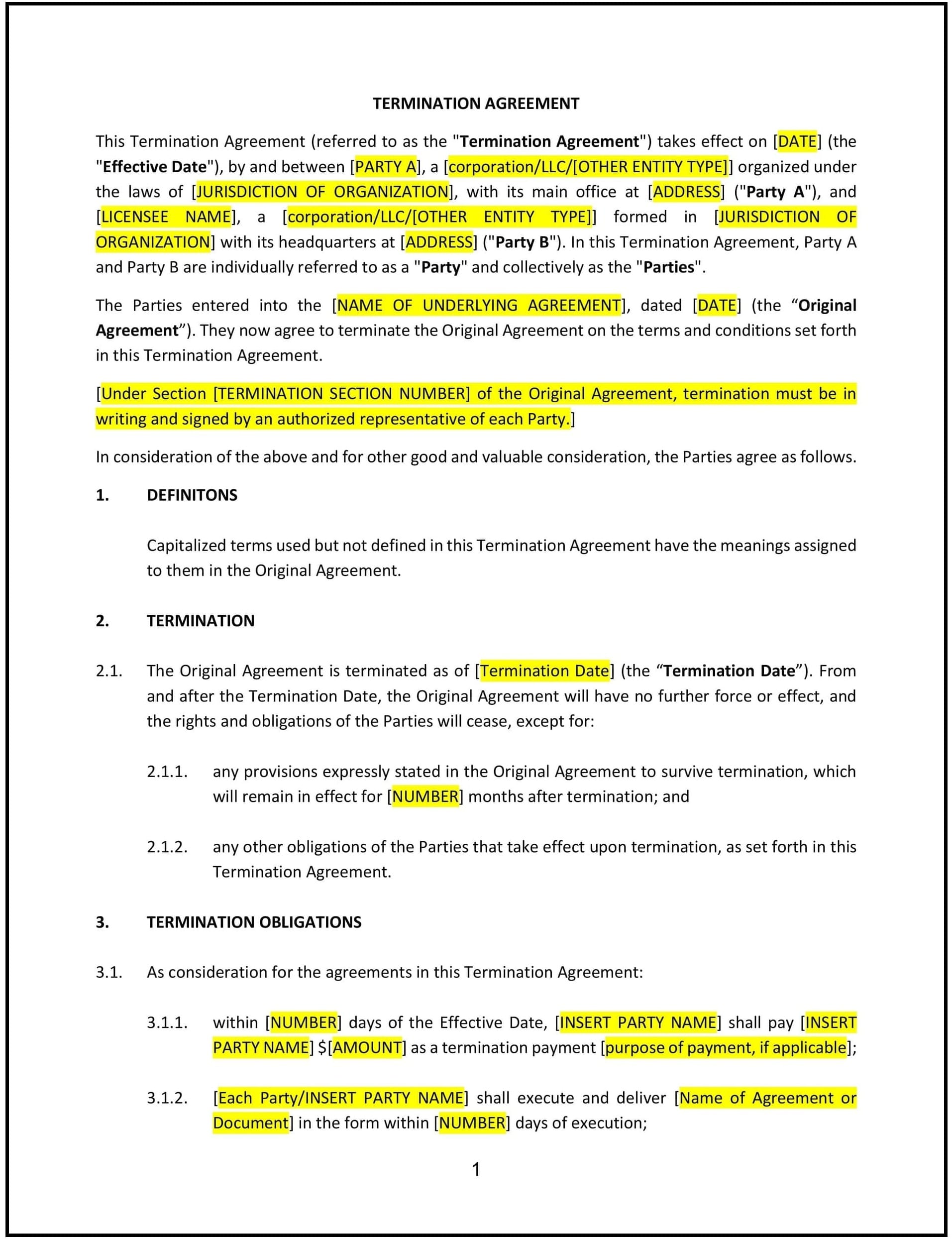 Termination-Agreement--North-Dakota--1-1