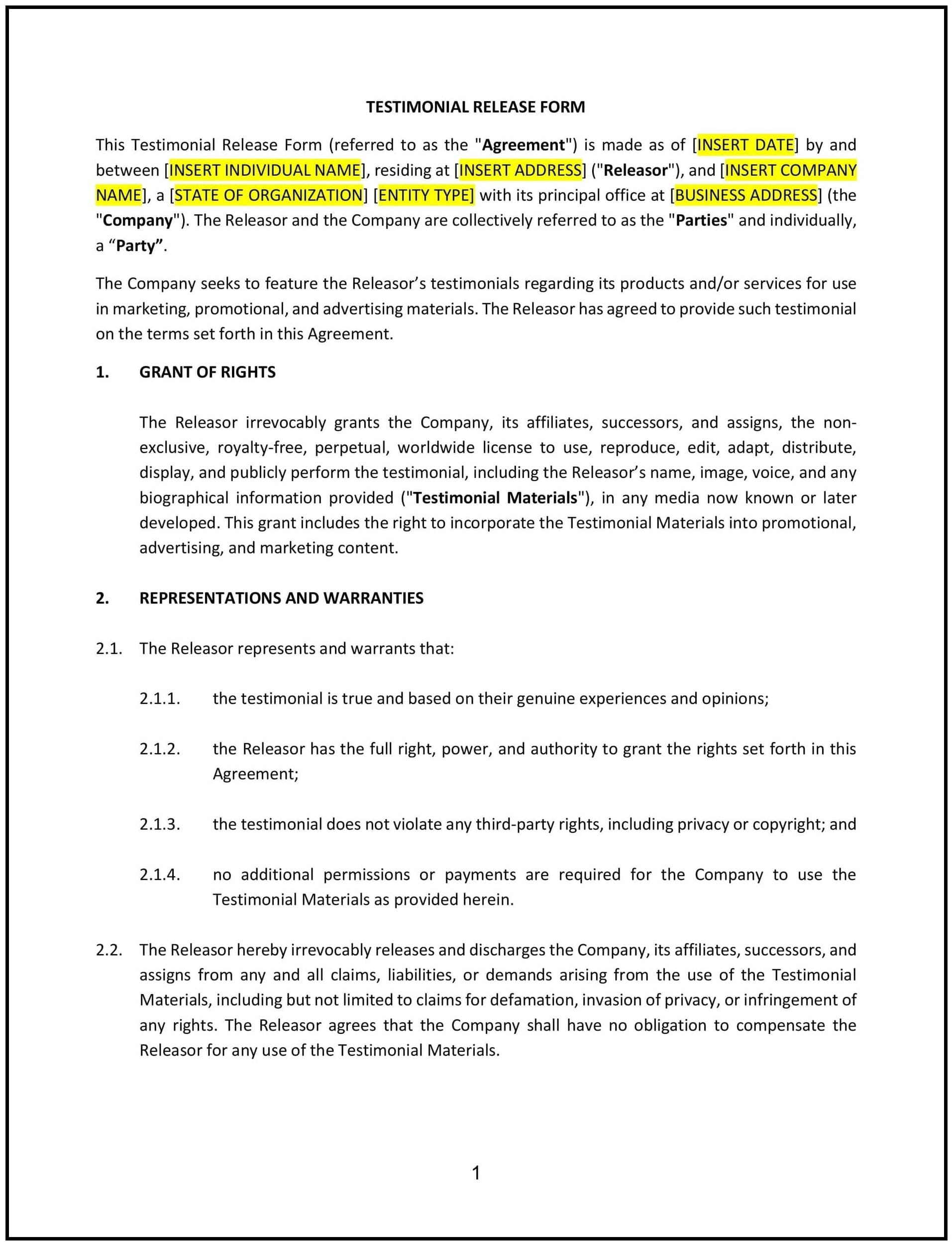 Testimonial-Release-Form--Louisiana--1-1