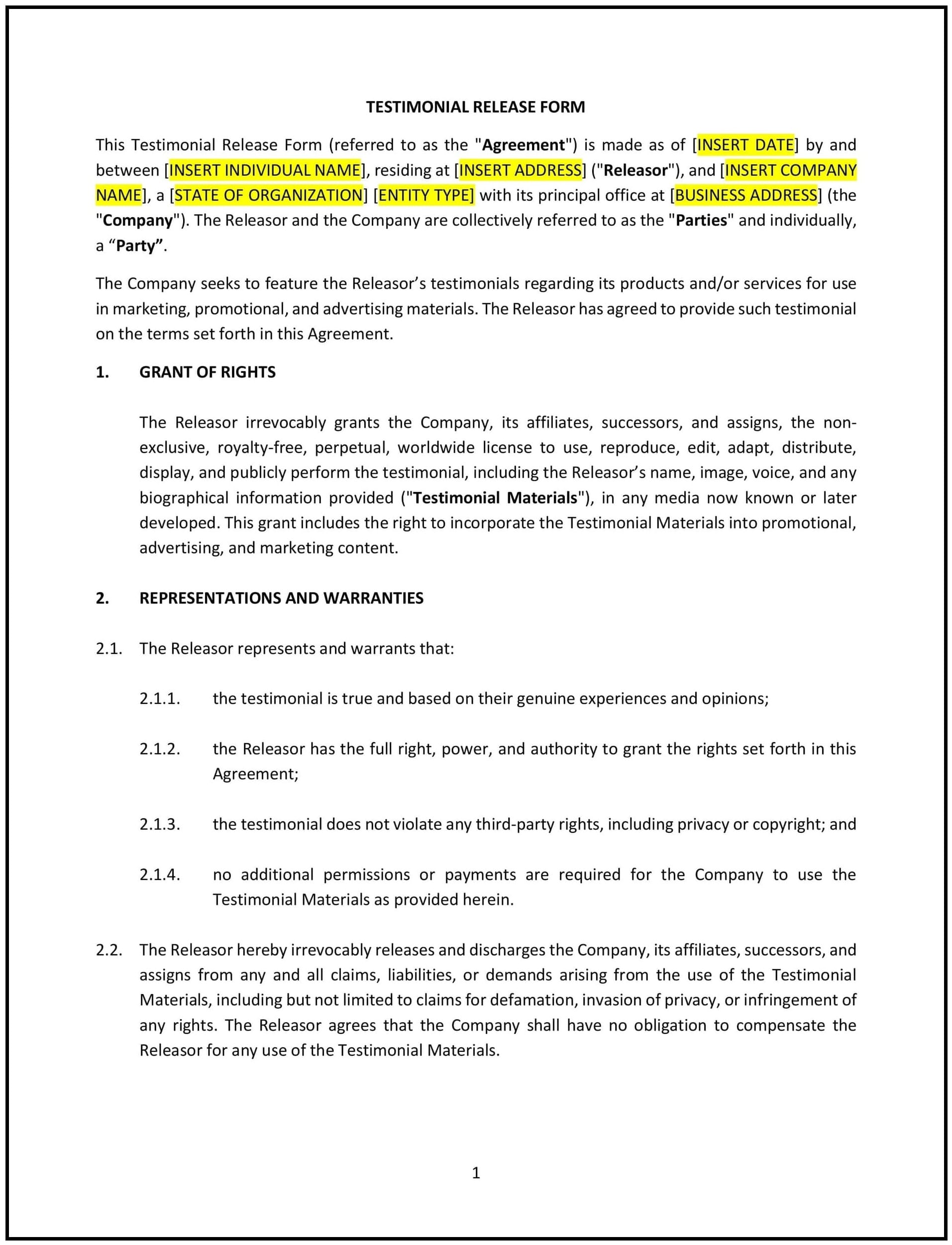 Testimonial-Release-Form--Vermont--1-1