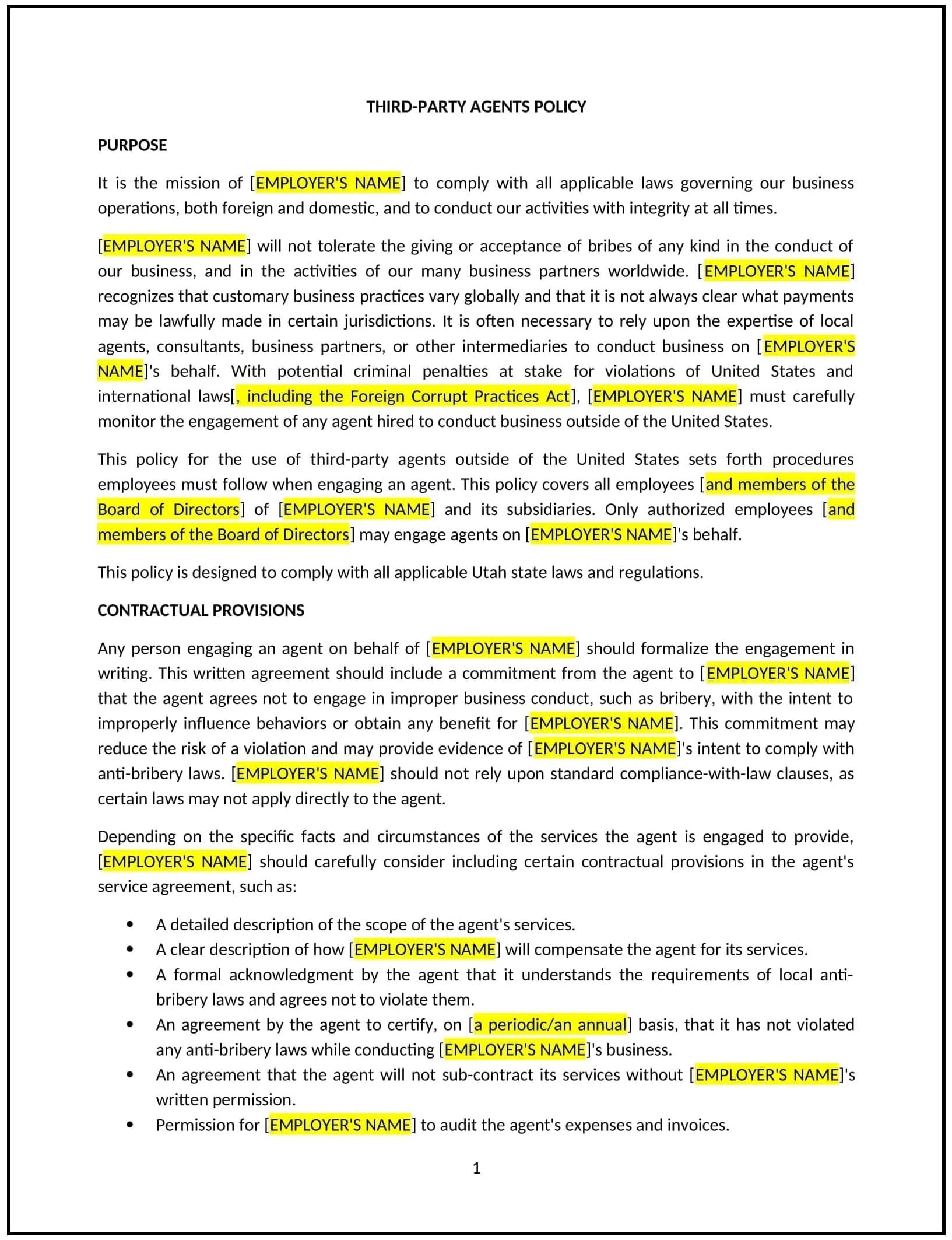 Third-Party-Agents-Policy--Utah--1-1-1