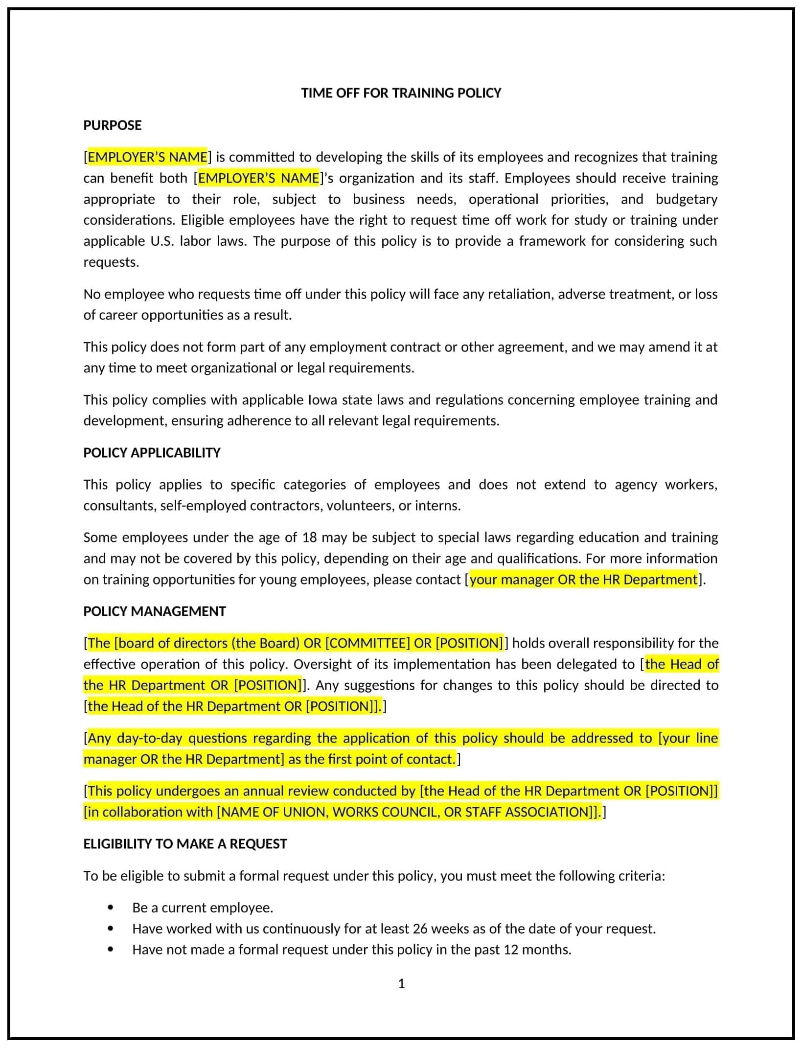 Time-Off-for-Training-Policy--Iowa--1-1-1