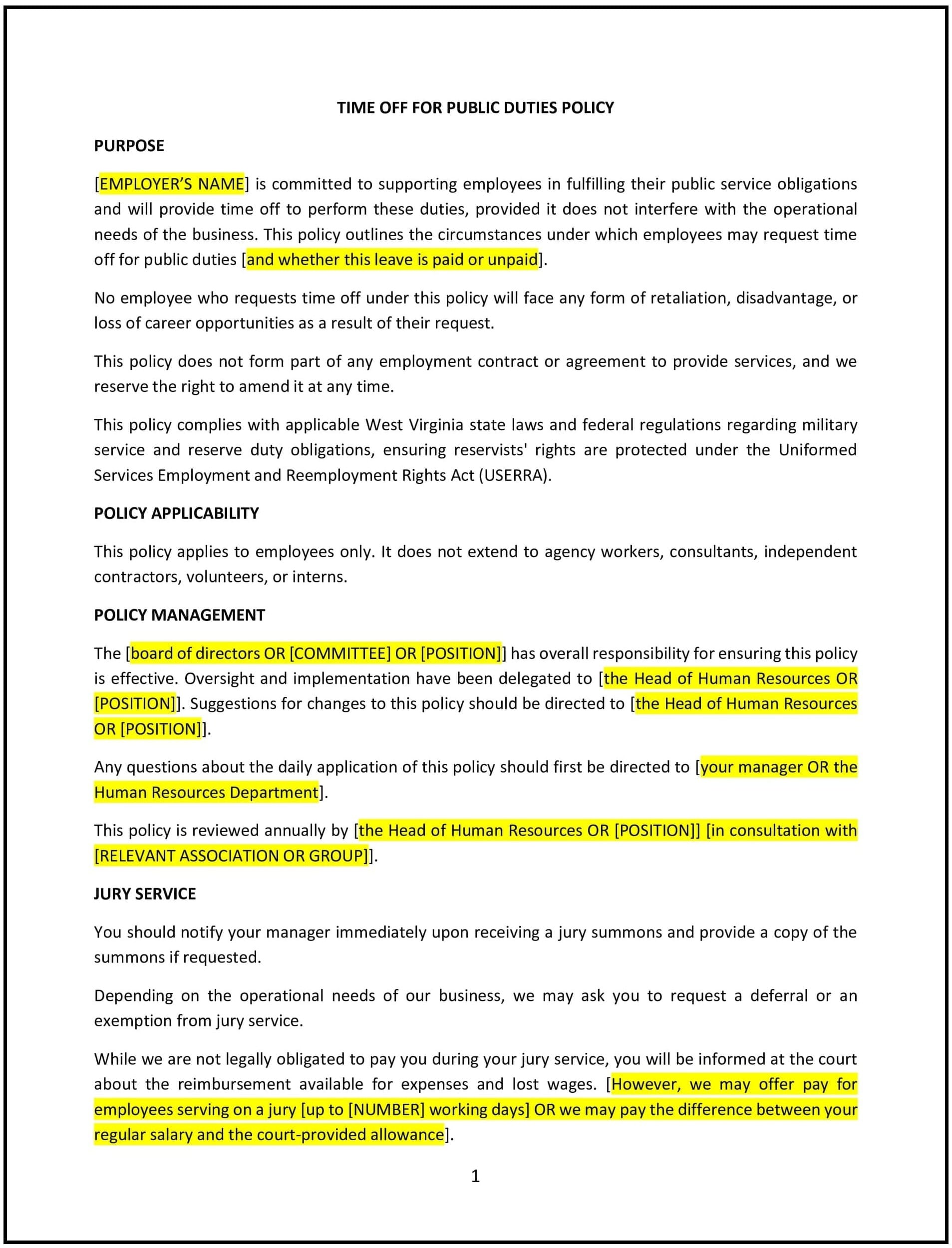 Time-off-for-Public-Duties-Policy--West-Virginia--1-1