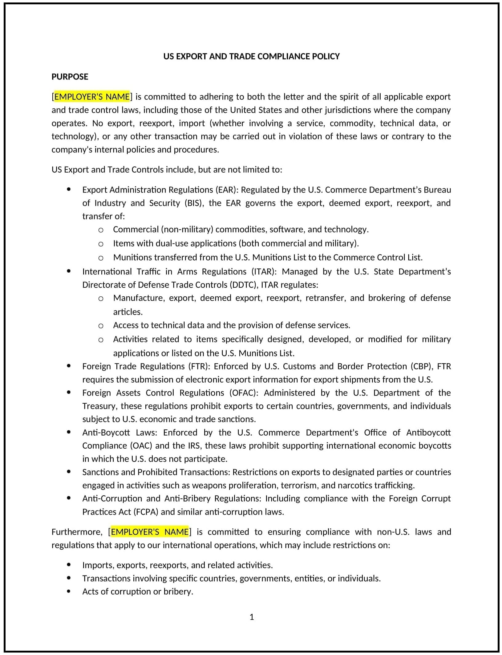 US-Export-and-Trade-Compliance-Policy--Texas--1-1-1