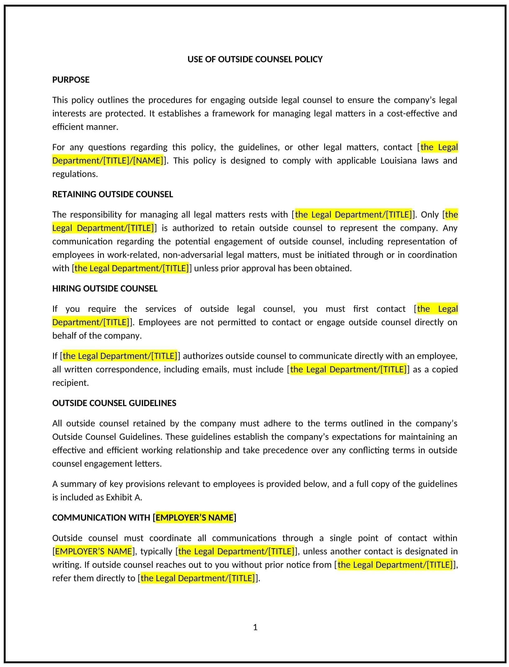 Use-of-Outside-Counsel-Policy--Louisiana--1-1-1