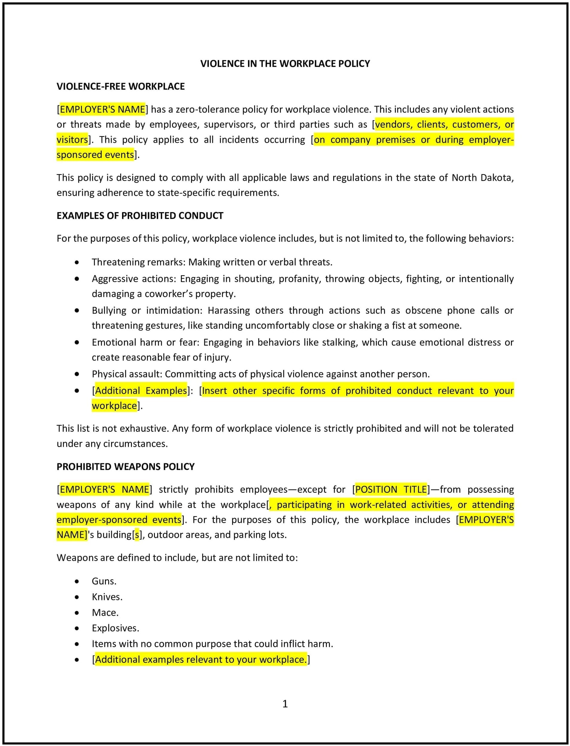 Violence-in-the-Workplace-Policy--North-Dakota--1-1