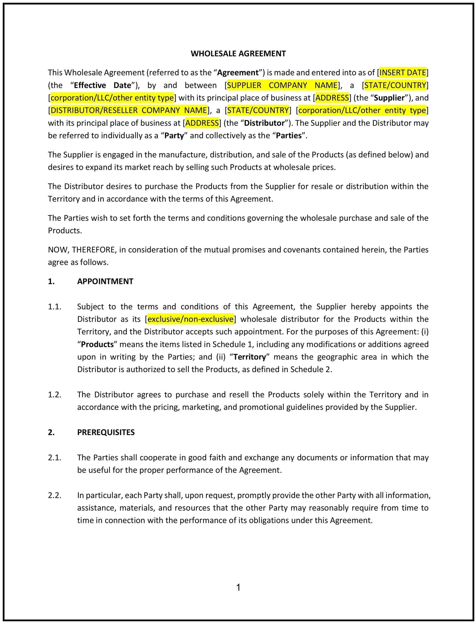 Wholesale-Agreement--Iowa--1-1