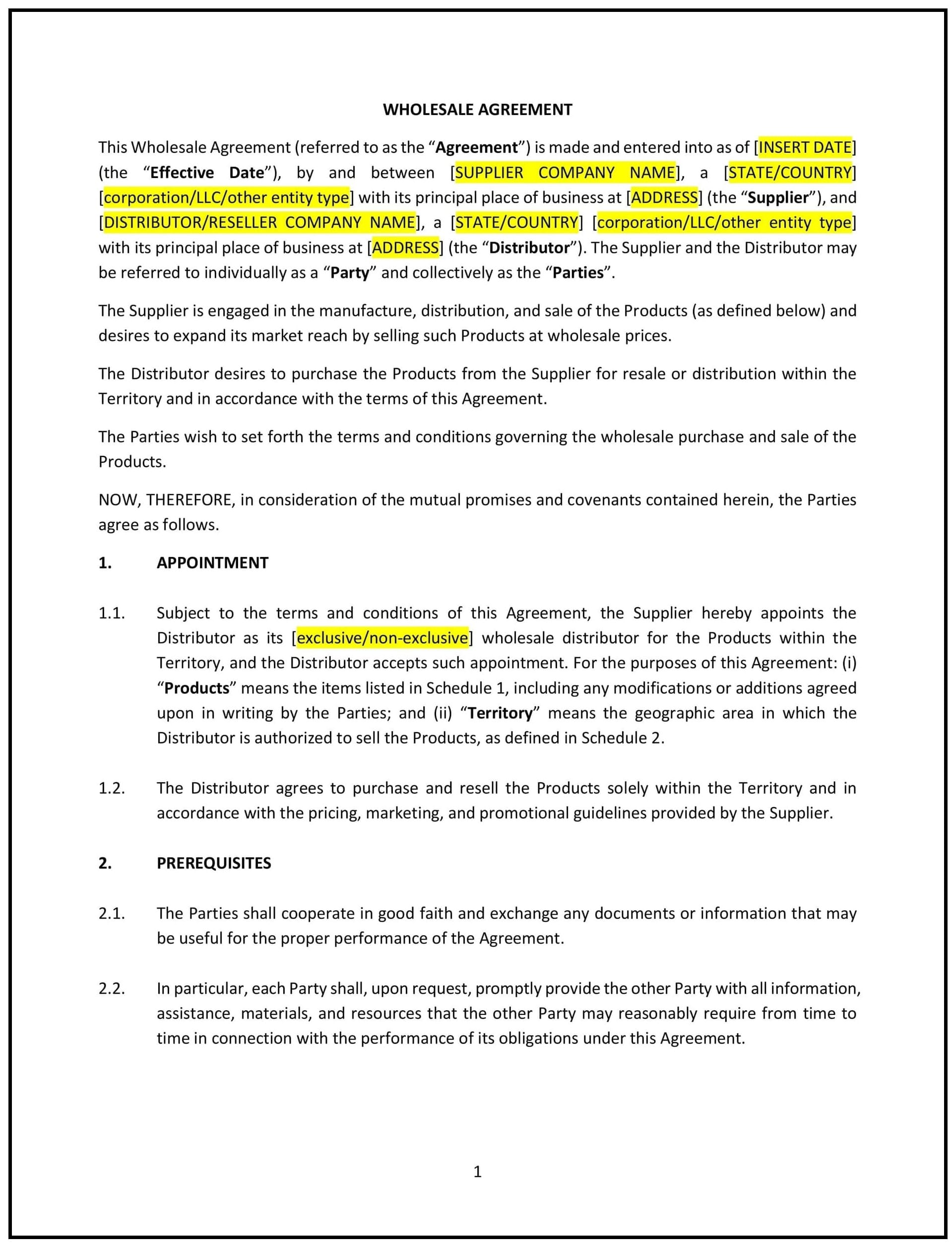 Wholesale-Agreement--Rhode-Island--1-1