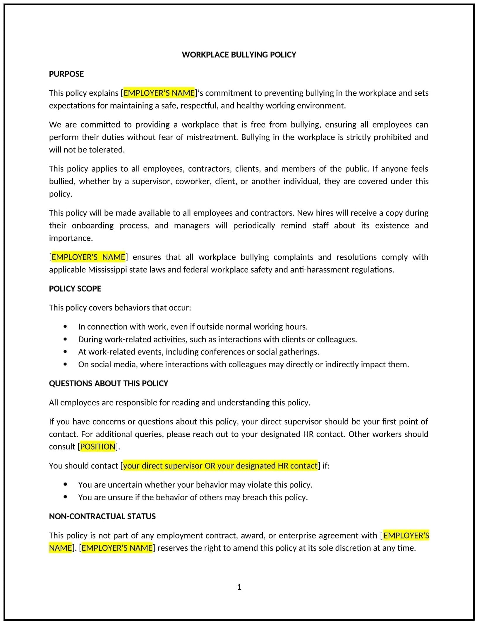Workplace-Bullying-Policy--Mississippi--1-1-1