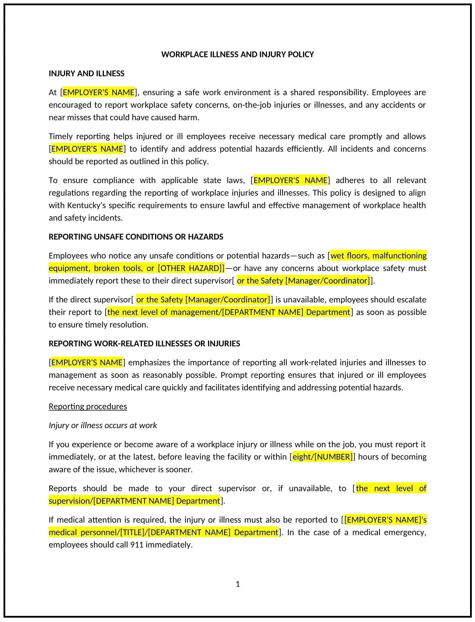 Workplace-Illness-and-Injury-Policy--Kentucky--1-1-1