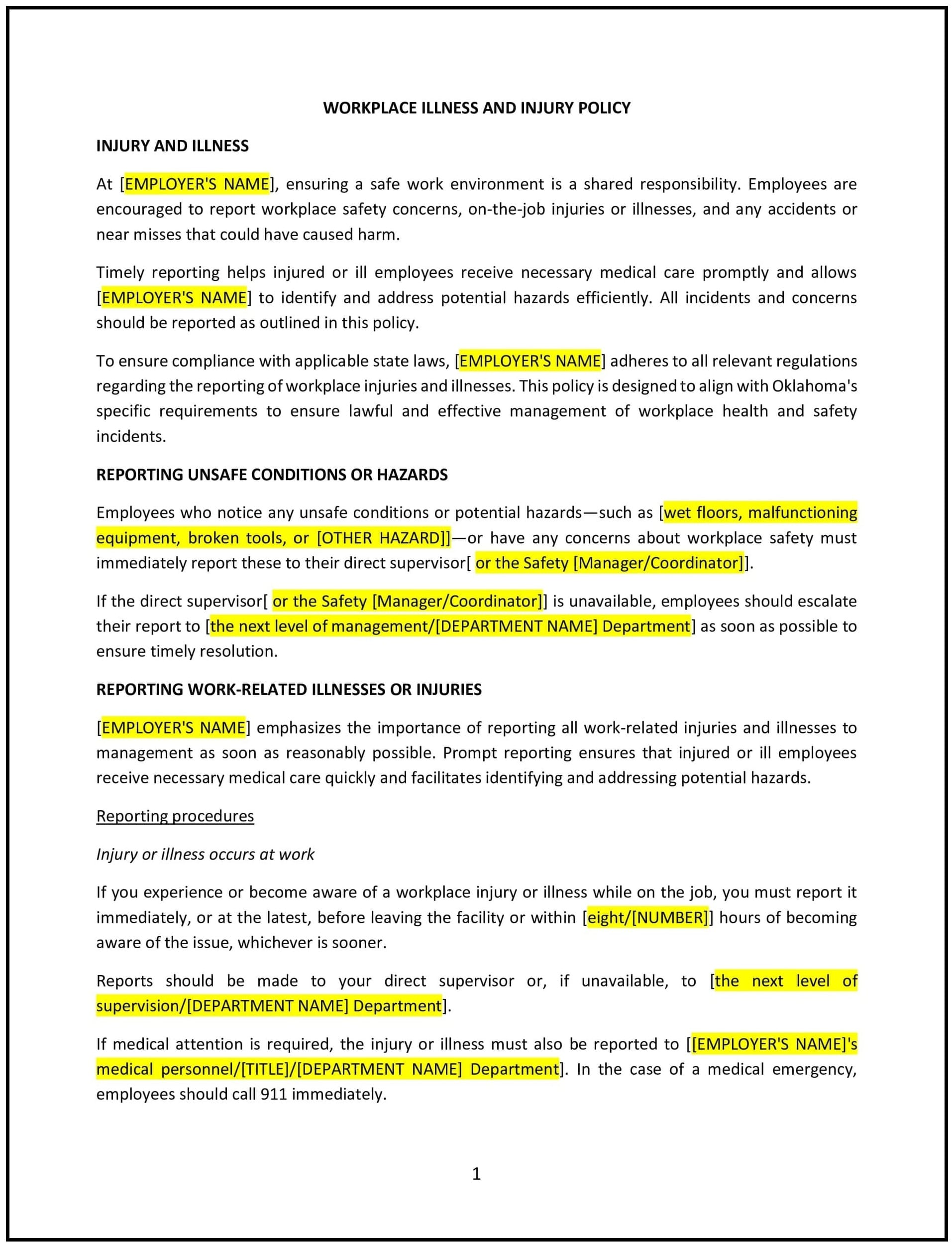 Workplace-Illness-and-Injury-Policy--Oklahoma--1-1