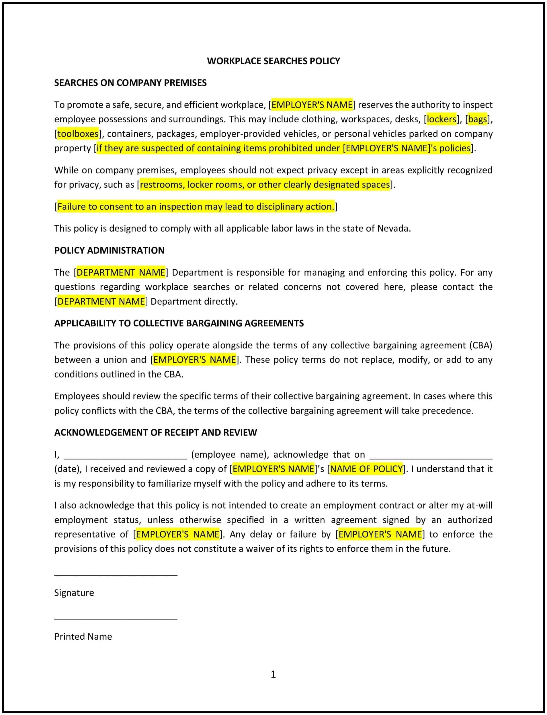 Workplace-Searches-Policy--Nevada--1-1