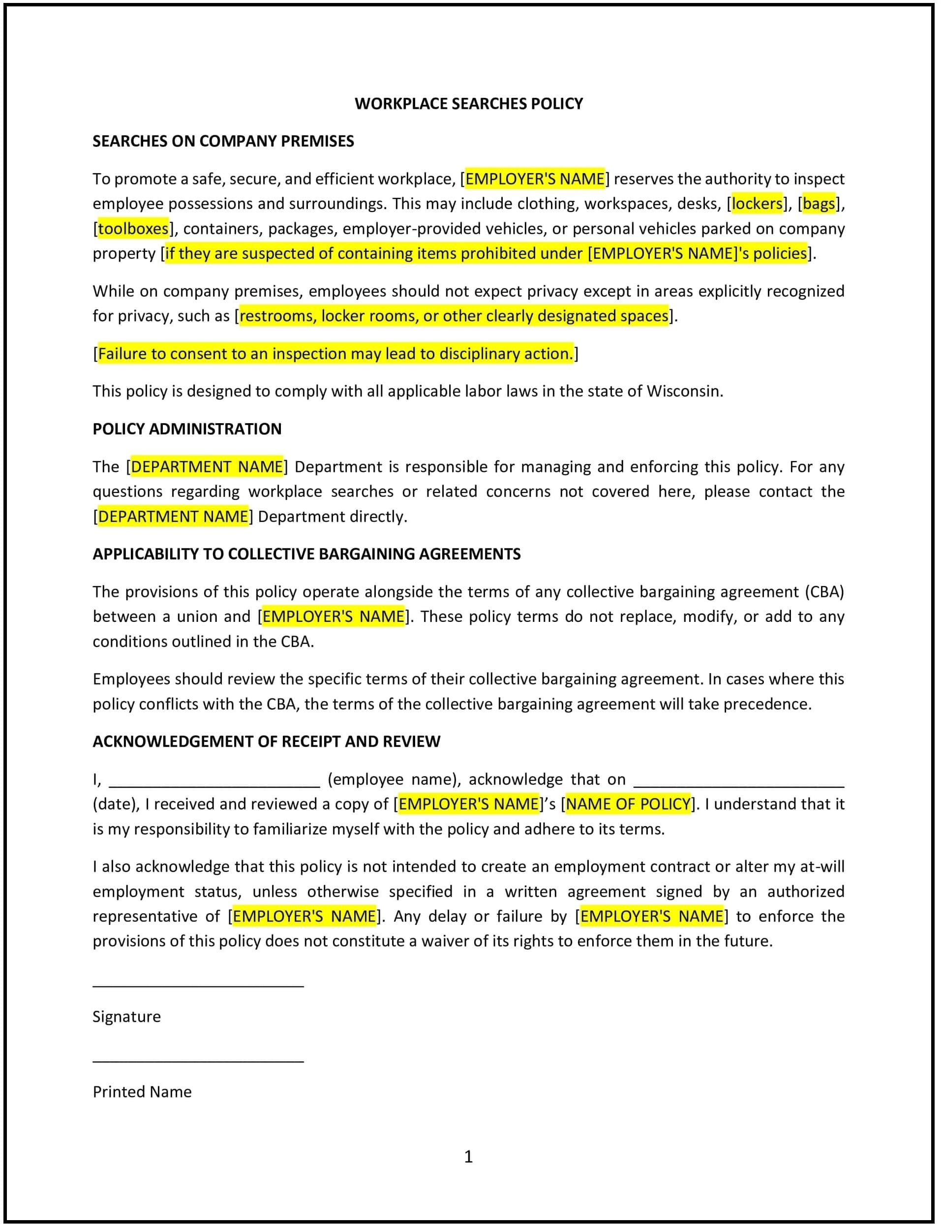 Workplace-Searches-Policy--Wisconsin--1-1